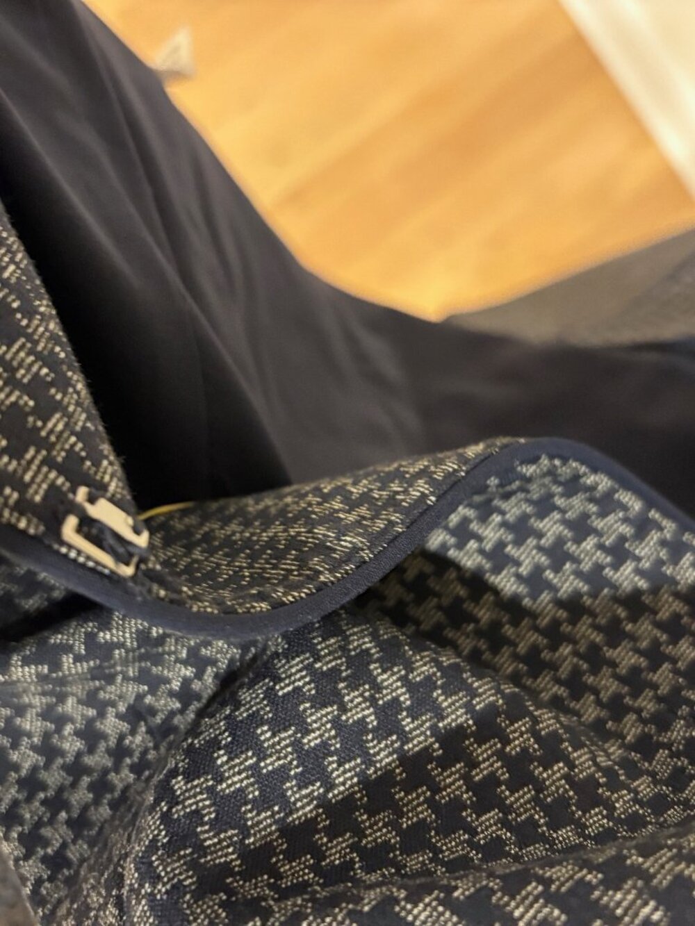 ๐๐ฉถ Talbots Structured Tweed Open-Front Jacket - Size 2 - Picture 5 of 6